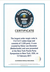 Guinness certificate